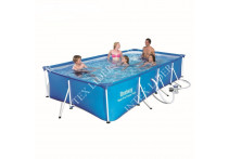 26710 Каркасный бассейн круглый INTEX Prism Frame Pool 366х76см