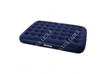 67287 Bestway Надувной матрас Flocked Air Bed — Air Pump(Double) 191х137х22 см, электронасос в комплекте