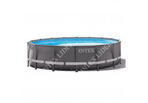 Бассейн Intex Ultra Frame 732х132см, фильтр 10500 л/ч (26340)